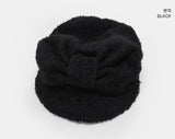 Jaei Ribbon Fluffy Hat
