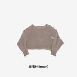 [NONCODE] ONBIA Damage Knitwear