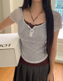 Batz Vintage Star Beads Gem Necklace