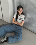 88 line crop short sleeve