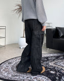 Toering non-fade denim cargo pants