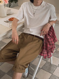 Mood Basic Crop Short Sleeve T-shirt