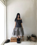 Hutom Lace Midi Skirt
