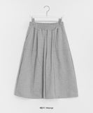 [unisex] Hiccup Rivet Banding Bermuda Pants