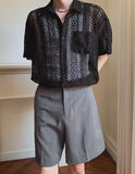 Bly Stripe Shorts Slacks