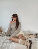 Waif Loose Boatneck Knit