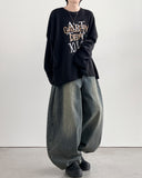 Dribble Vintage Balloon Denim Pants