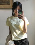FLORAL HALF T