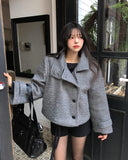 [wool 40%] Steen Alpaca High Neck Coat