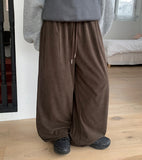 [unisex] Ninico Banding Corduroy Wide Pants