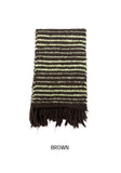 Choky Stripe Wool Muffler