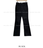 circle bootcut trousers