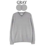 Vogue fleece V-neck knit