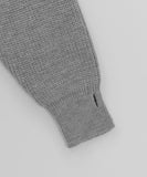 Kencol Warmer Hoode Zip-Up Knit Cardigan