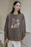 My Love Raglan Pigment Sweatshirt