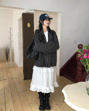 Tino Basic Unbalanced Shoulder Long Sleeve