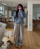 [ULAN PICK] Mayni D-ring One-Tuck Wide Sweatpants