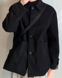 Loen half wool coat