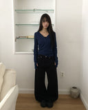 Hashu Natural Cotton Wide Pants