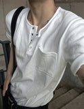 COSY Made Short Sleeve Ver Single Short Sleeve Knit Tee