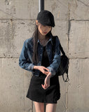 Lepe cargo mini skirt pants