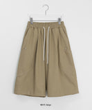 [unisex] Tilk Stitch Banding Cargo Bermuda Pants