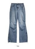 SIDE ZIPPER DEMIM