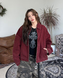 Off Dyeing Crop Work Jacket