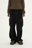 Stowe pin-tuck corduroy cargo pants