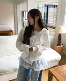 Glee Flower Two-Way Hood Zip-Up