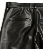 Flow Line Leather Pants Man