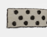 Loltz Dot Color Matching Wool Angora Fur Muffler