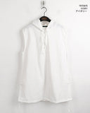 Kiron Half Zip Up Nylon Balloon String Sleeveless One Piece