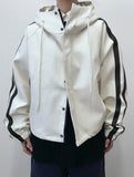 LINE HOOD LEATHER JP