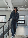 Hamb Work Patch Denim Shirt