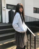 Havyu Flower String Windbreaker Jacket