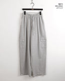 [UNISEX] Deeps Cargo Long Wide Training Pants