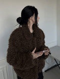 Bambi Fluffy Fur Jacket