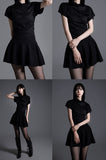 Flared Knit Skirt