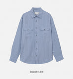Week Stripe Pocket Shirt