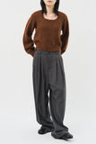 Mine Pintuck Wide Trousers