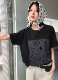 FLOWER PATCH HALF T