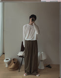 Kir Rib See-Through Long Sleeve