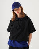 Button Short Sleeve Anorak