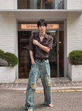 Rodin Wrinkle Two-Pocket Short Sleeve Shirt
