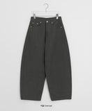 Havane Cotton Balloon Wide Brushed Pants