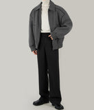 Wool Blouson Jacket