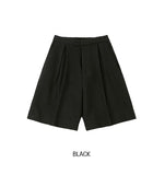 Bound Tweed Banded Bermuda Pants