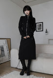 Hats Line Midi Skirt