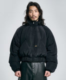 Paneled Down Short Jacket